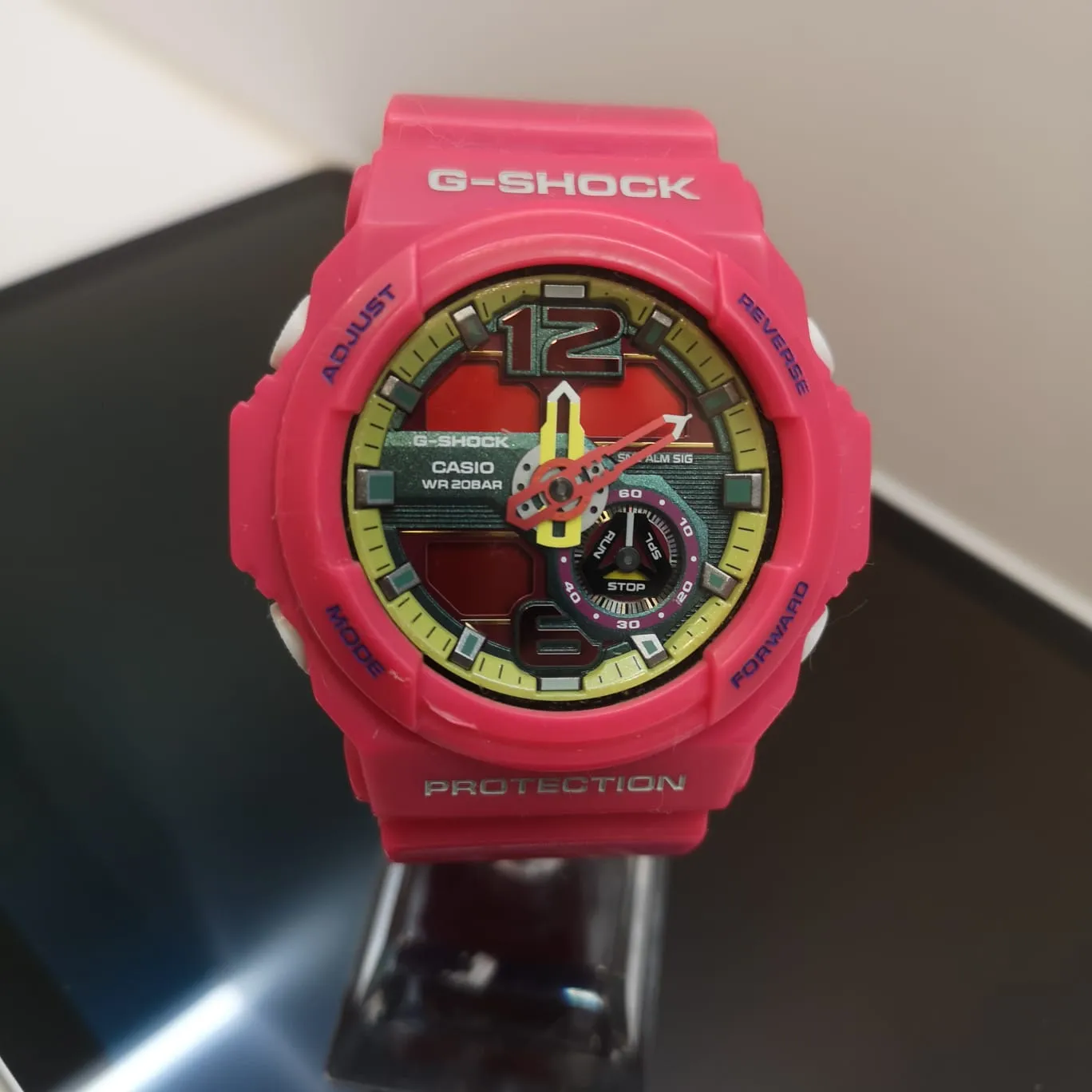 Casio G-Shock GA-310 Pink Analog Digital Watch