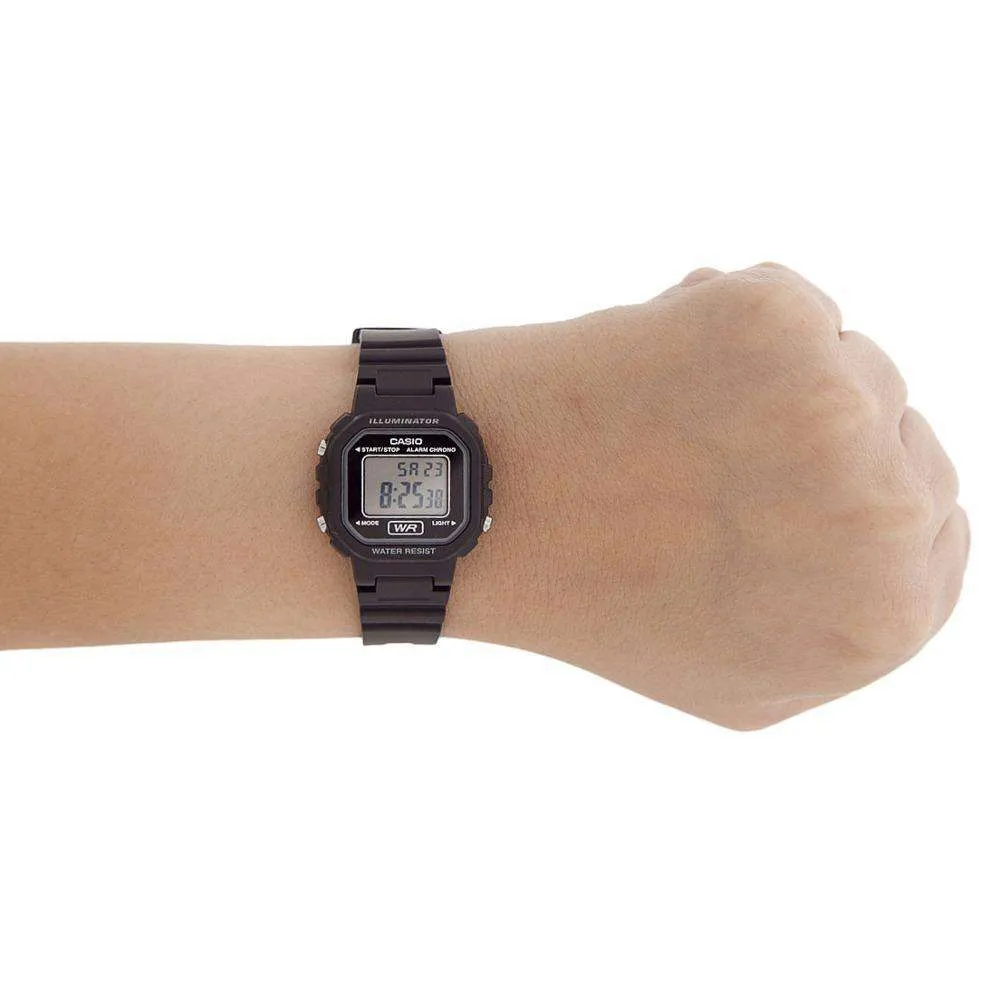 Casio LA-20WH-1ADF Black Resin Watch for Women