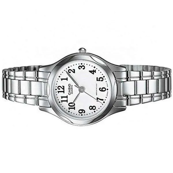 Casio LTP-1275D-7BDF Silver Stainless Steel Strap Watch for Women