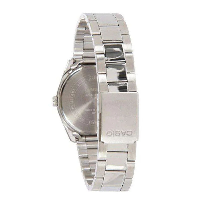 Casio LTP-1302D-7BVDF Silver Stainless Steel Strap Watch for Women