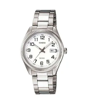 Casio LTP-1302D-7BVDF Silver Stainless Steel Strap Watch for Women