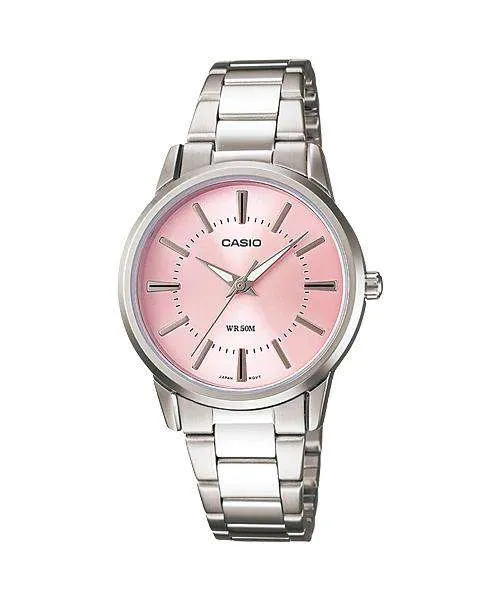 Casio LTP-1303D-4AVDF Silver Stainless Steel Strap Watch for Women