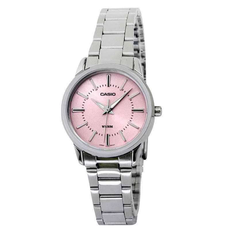 Casio LTP-1303D-4AVDF Silver Stainless Steel Strap Watch for Women