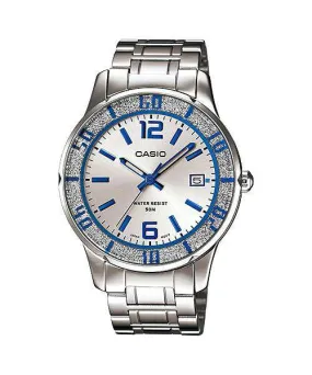 Casio LTP-1359D-7AVDF Silver Stainless Steel Strap Watch for Women