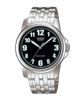 Casio MTP-1216A-1BDF Silver Stainless Steel Strap Watch for Men