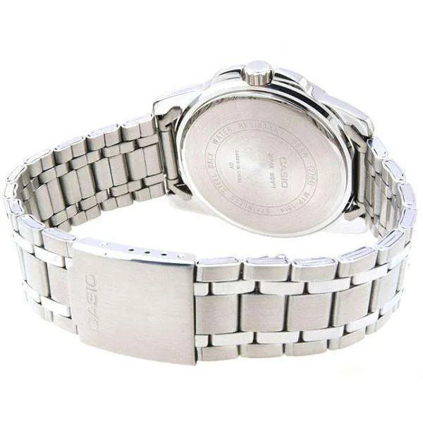 Casio MTP-1314D-7AVDF Silver Stainless Steel Strap   Watch for Men