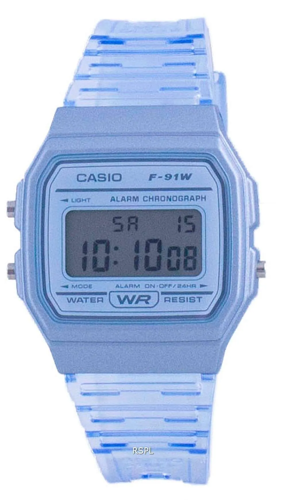 Casio Youth Blue Resin Digital F-91WS-2 F91WS-2 Unisex Watch