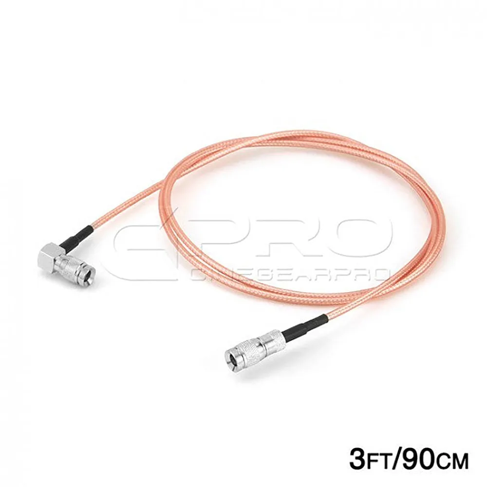 CGPro Ultra Thin Right Angled 1.0/2.3 DIN to DIN HD-SDI 6G-SDI Cable