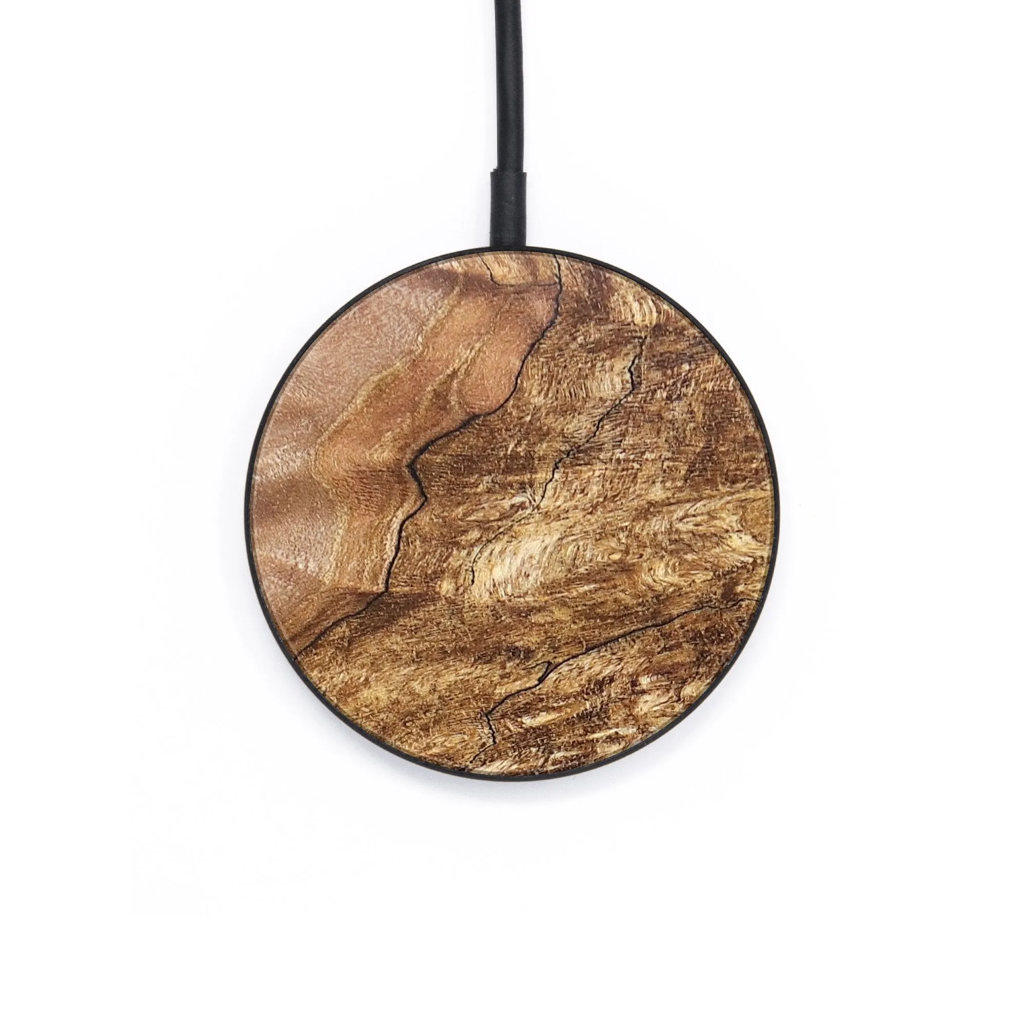 Circle  Wireless Charger - Maria (Wood Burl, 695758)