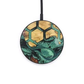 Circle Wood Resin Wireless Charger - Adonis (Artist Pick, 622523)