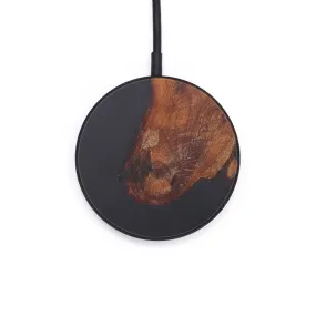 Circle Wood Resin Wireless Charger - Daphne (Pure Black, 597737)