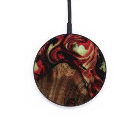 Circle Wood Wireless Charger - Ariana (Red, 741751)