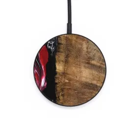 Circle Wood Wireless Charger - Elige (Red, 742214)