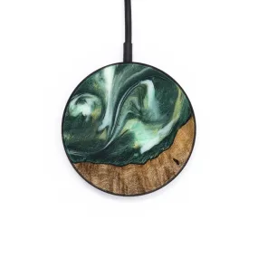 Circle Wood Wireless Charger - Rogers (Green, 741494)