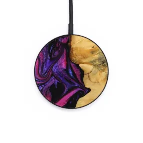 Circle Wood Wireless Charger - Veva (Purple, 734109)