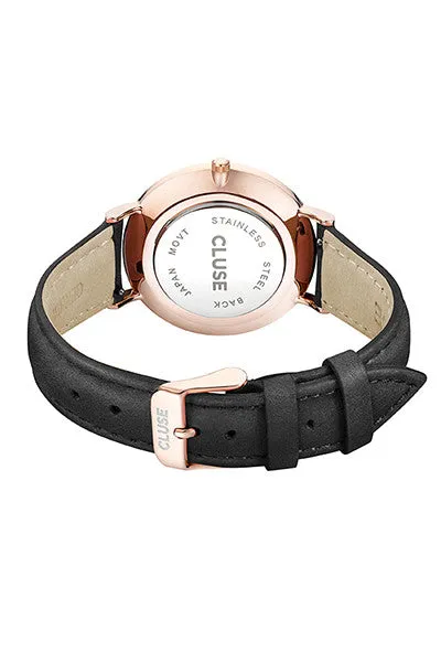 Cluse La BohíÂme Rose Gold White/Black Watch