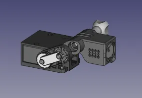 Commission Pro/Basic FPV Tilt Gimbal Design (Timing-Belt/Pushrod)