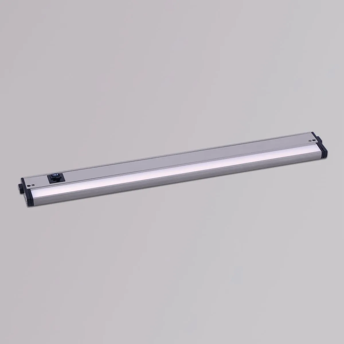 CounterMax 5K 24 Inch LED Under Cabinet Light, 2700K to 5000K, 1560 Lumens, 120V, Nickel