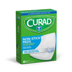 CURAD Sterile Nonstick Pad, 8" x 3" (case of 12)