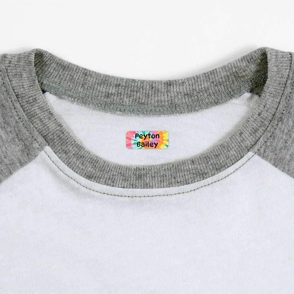 Custom Mini Iron-On Clothing Labels