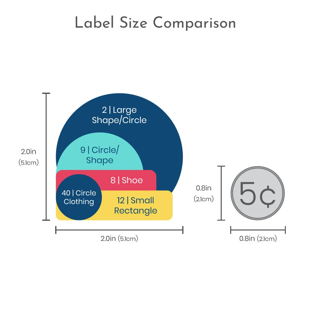 Custom Preschool Labels Pack