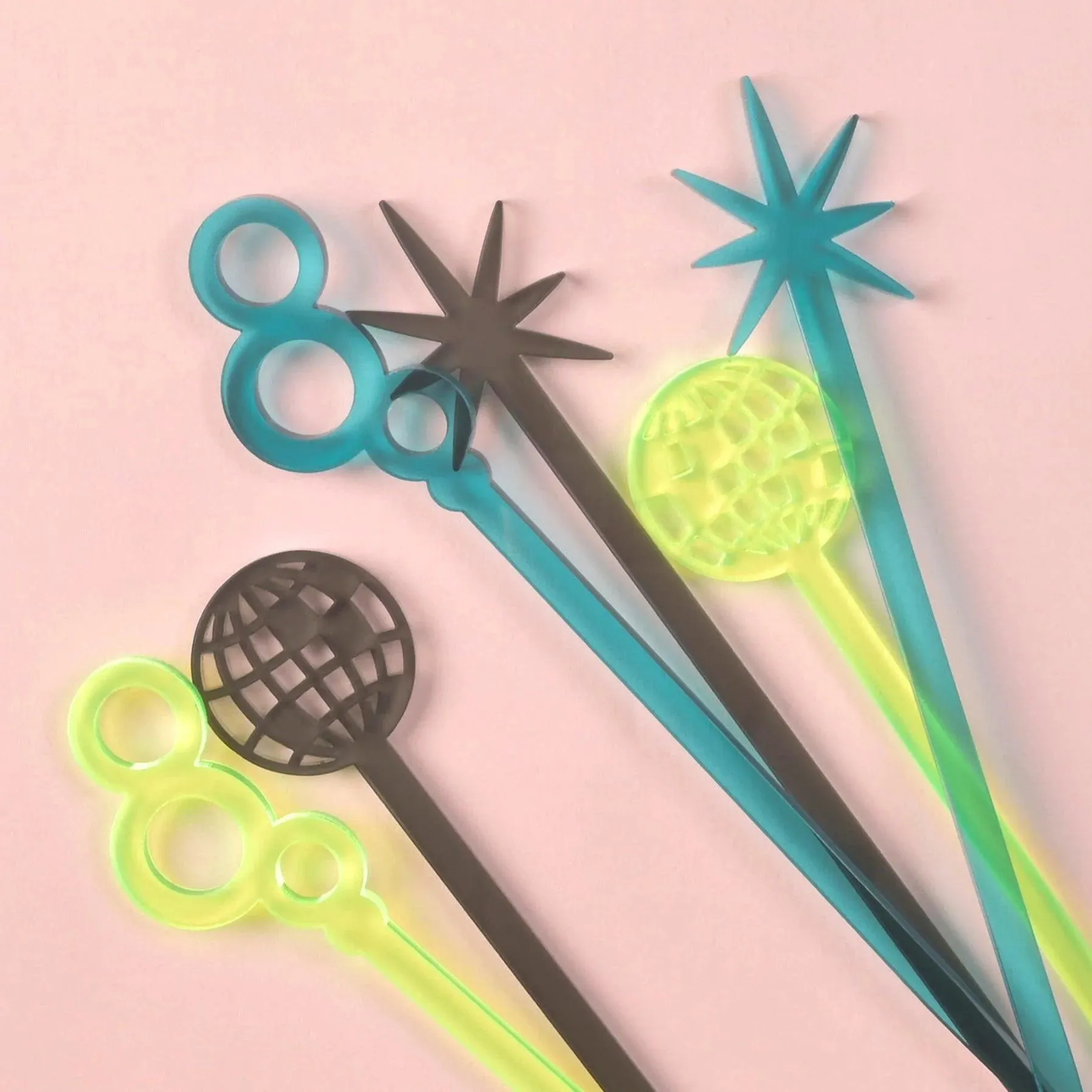 Dancing Disco Stir Sticks