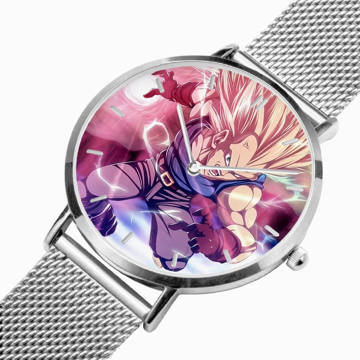 DBZ-Store Awesome Trunks SSJ3 Fan Artwork Full Print Watch