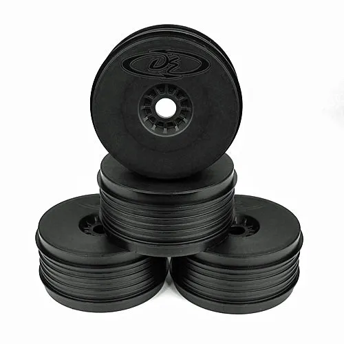 DE Racing Speedline Plus Buggy Wheels for 1/8 Buggy / Black