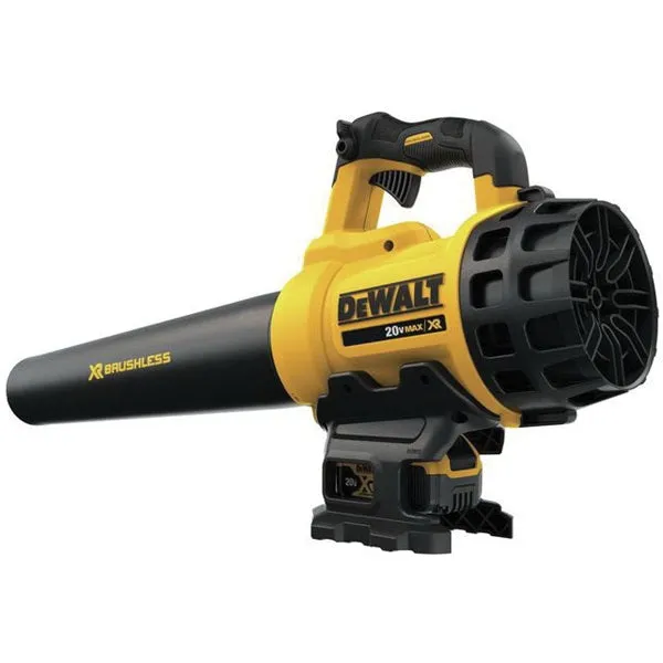 DeWALT DCBL720P1 Brushless Handheld Blower, 5 Ah, 20 V Battery, Lithium-Ion Battery, 400 cfm Air, Black/Yellow