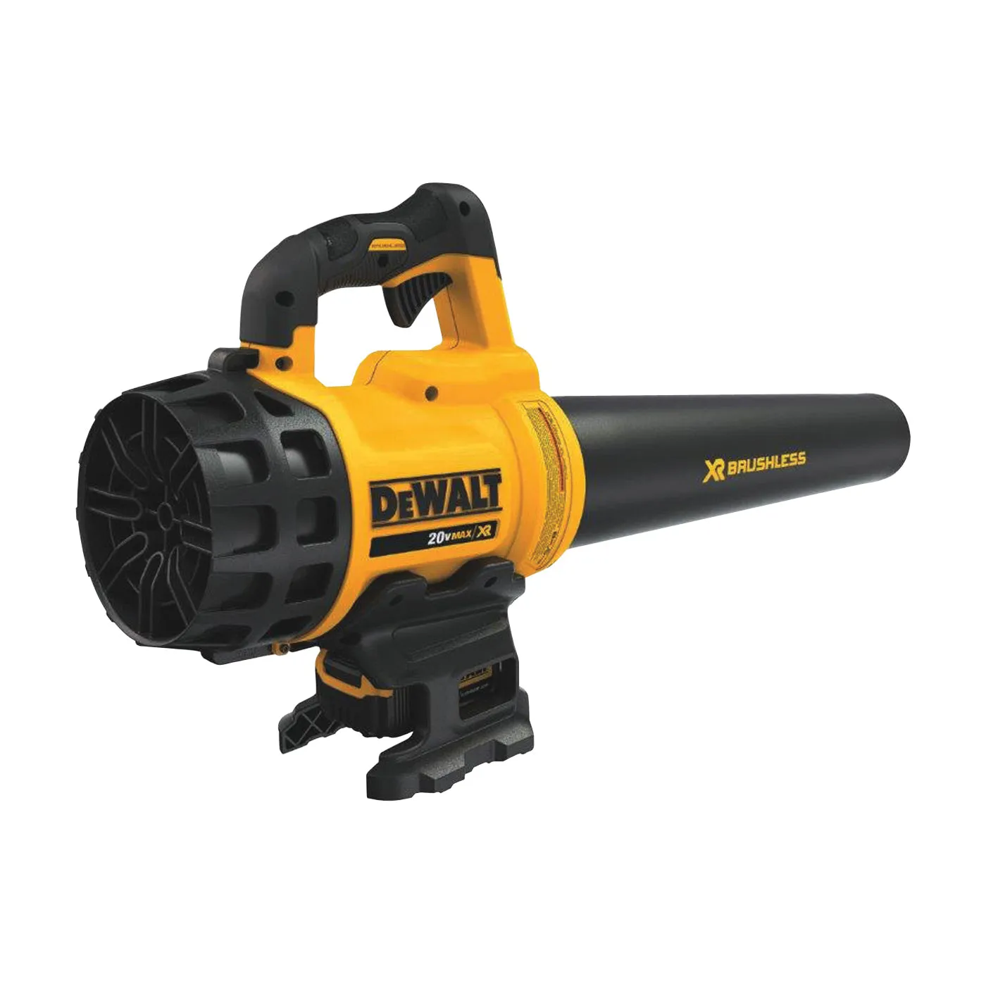 DeWALT DCBL720P1 Brushless Handheld Blower, 5 Ah, 20 V Battery, Lithium-Ion Battery, 400 cfm Air, Black/Yellow