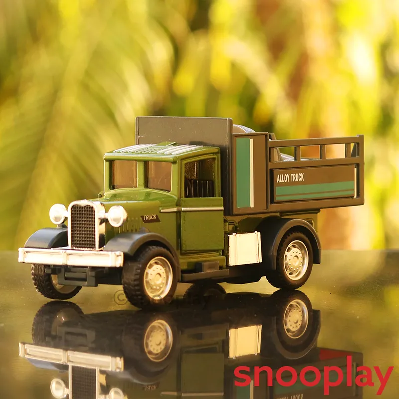 Diecast Pull Back (3240) Construction Vehicle Truck (Grey material)