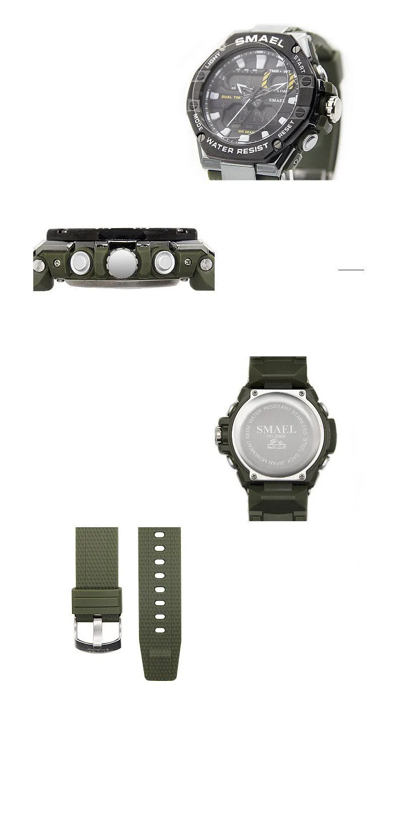 Digital Alloy Electronic Sport Watch Men