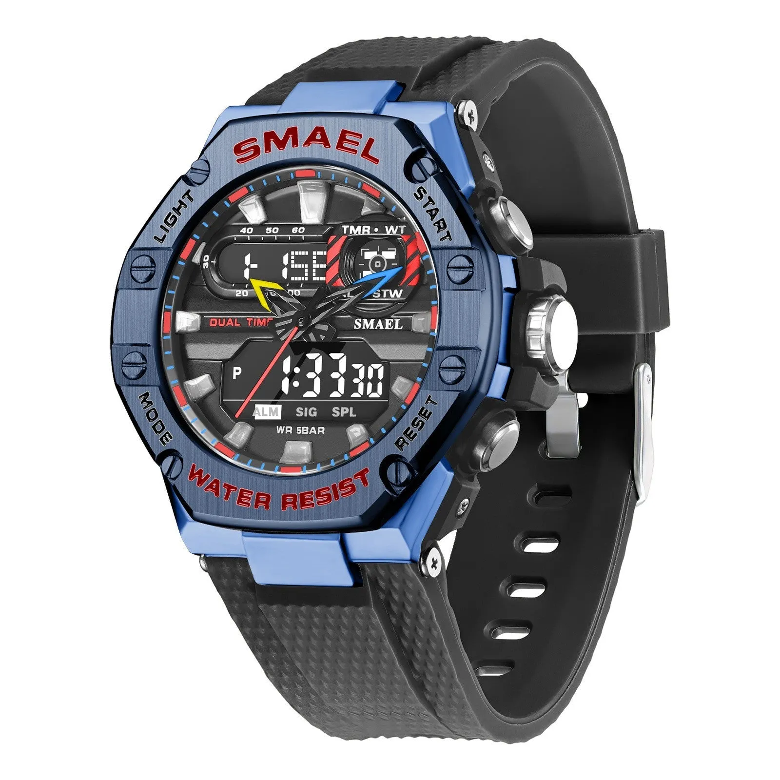 Digital Alloy Electronic Sport Watch Men