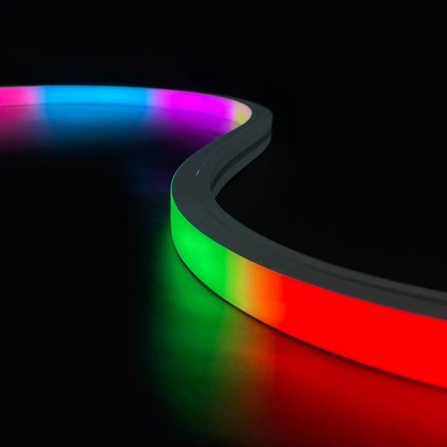 Digital Pixel RGB Neon Flex Addressable 16x16mm IP65 Waterproof WS2811 10 Metre