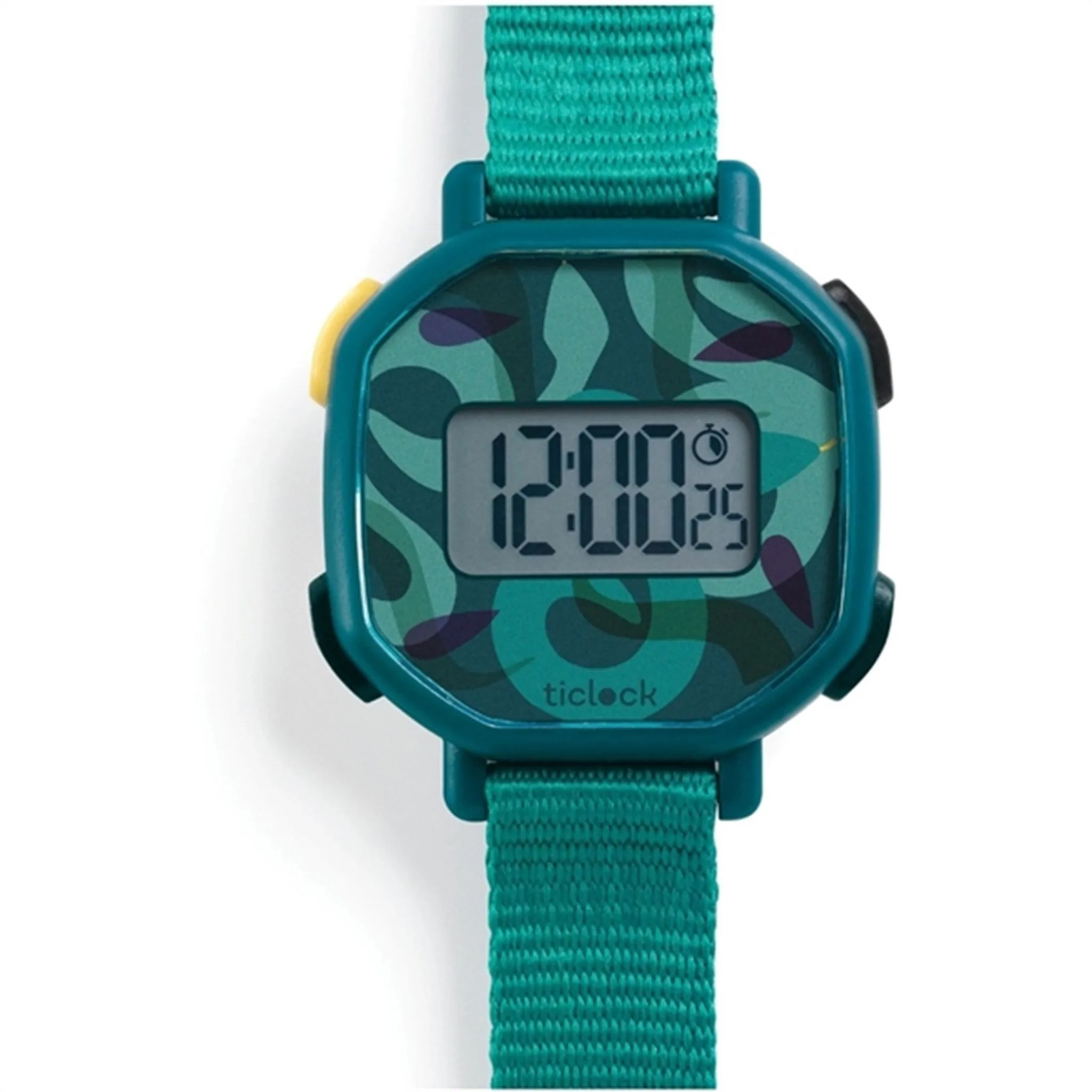 Djeco Ticlock Digital Watch Green Snakes