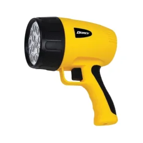 Dorcy 41-1050 Handheld Spot Light, 4 V, 12-Lamp, LED Lamp, 28 Lumens, ABS Fixture