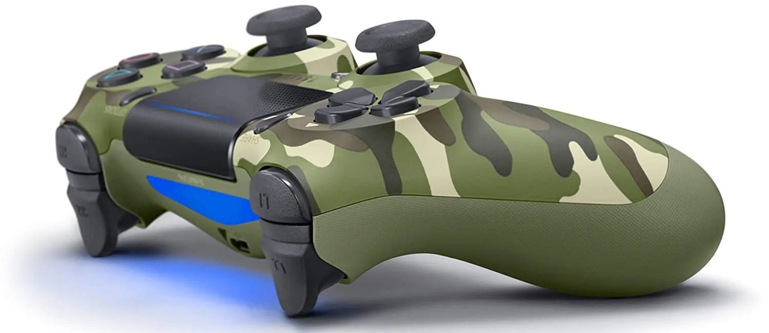 DualShock 4 Wireless Controller for PlayStation 4 PS4 - GREEN CAMO