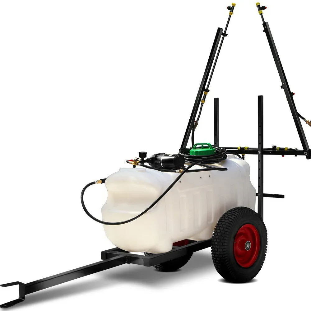 Durable 100L Weed Sprayer Trailer with 3M Boom - Giantz