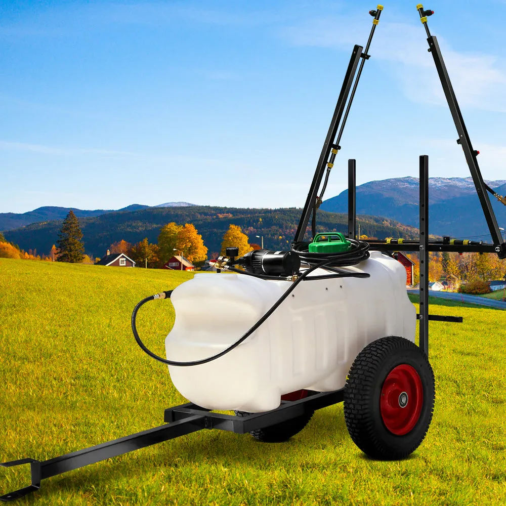 Durable 100L Weed Sprayer Trailer with 3M Boom - Giantz