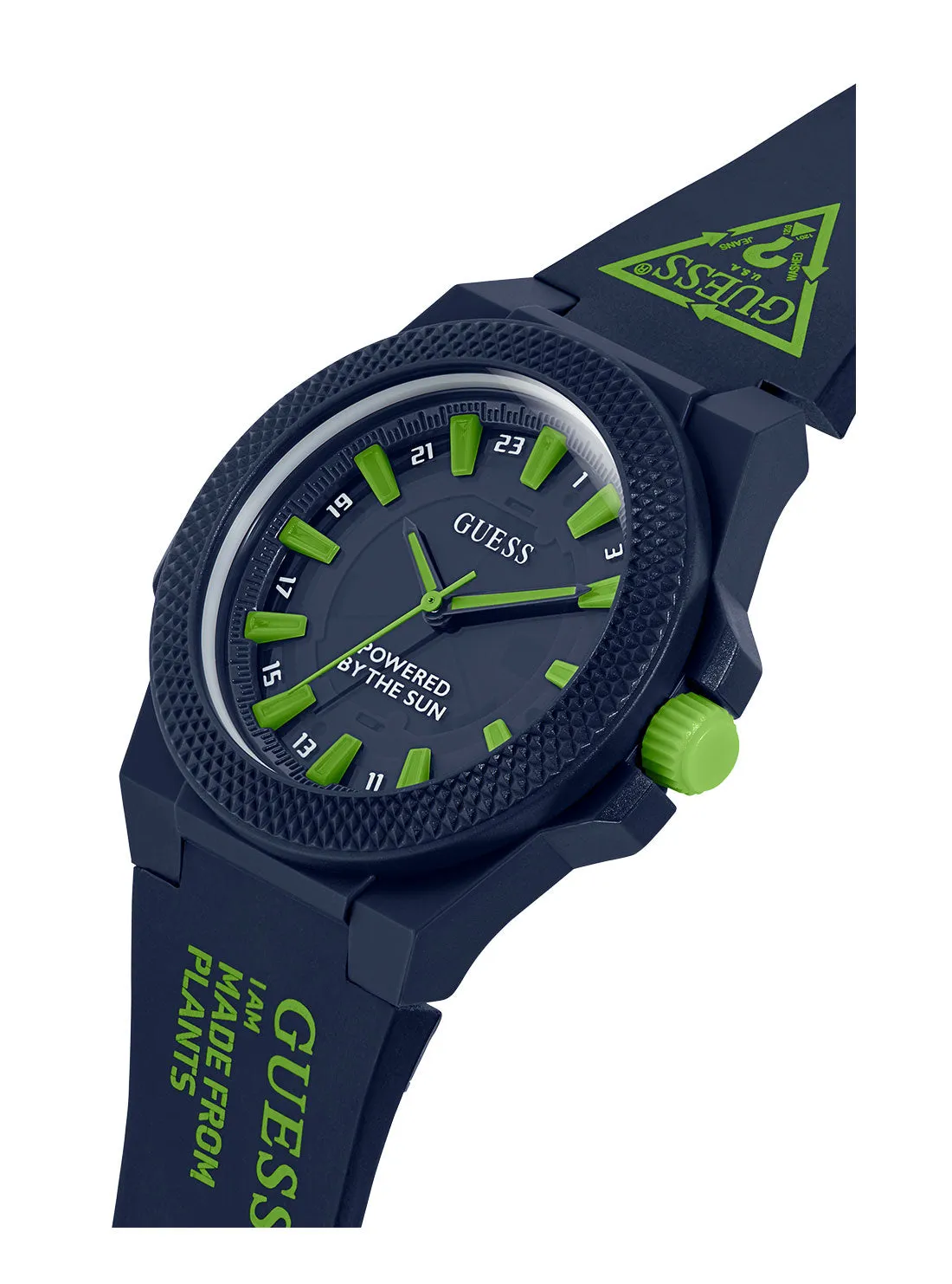 Eco Navy Outspoken Solar Nylon Watch