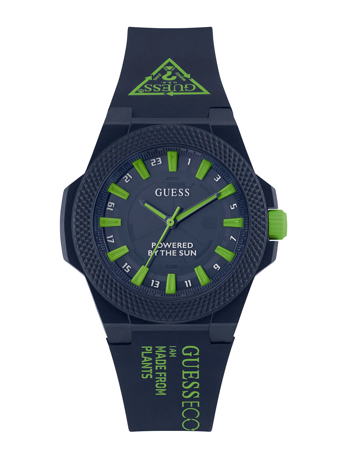 Eco Navy Outspoken Solar Nylon Watch