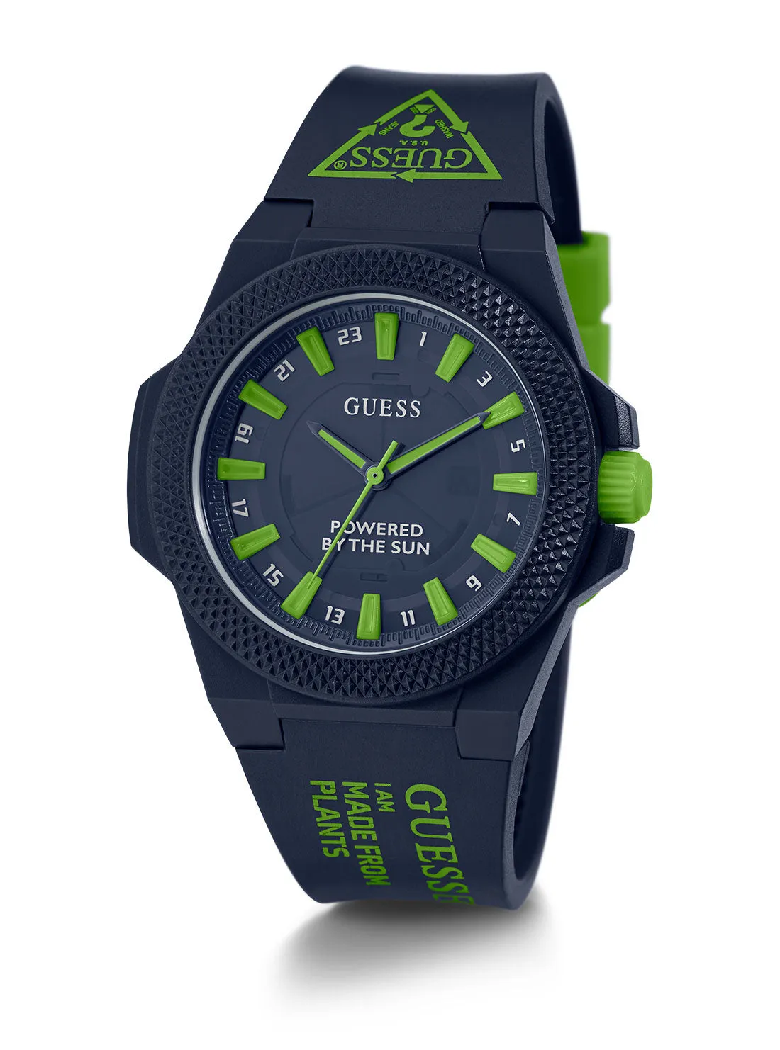 Eco Navy Outspoken Solar Nylon Watch