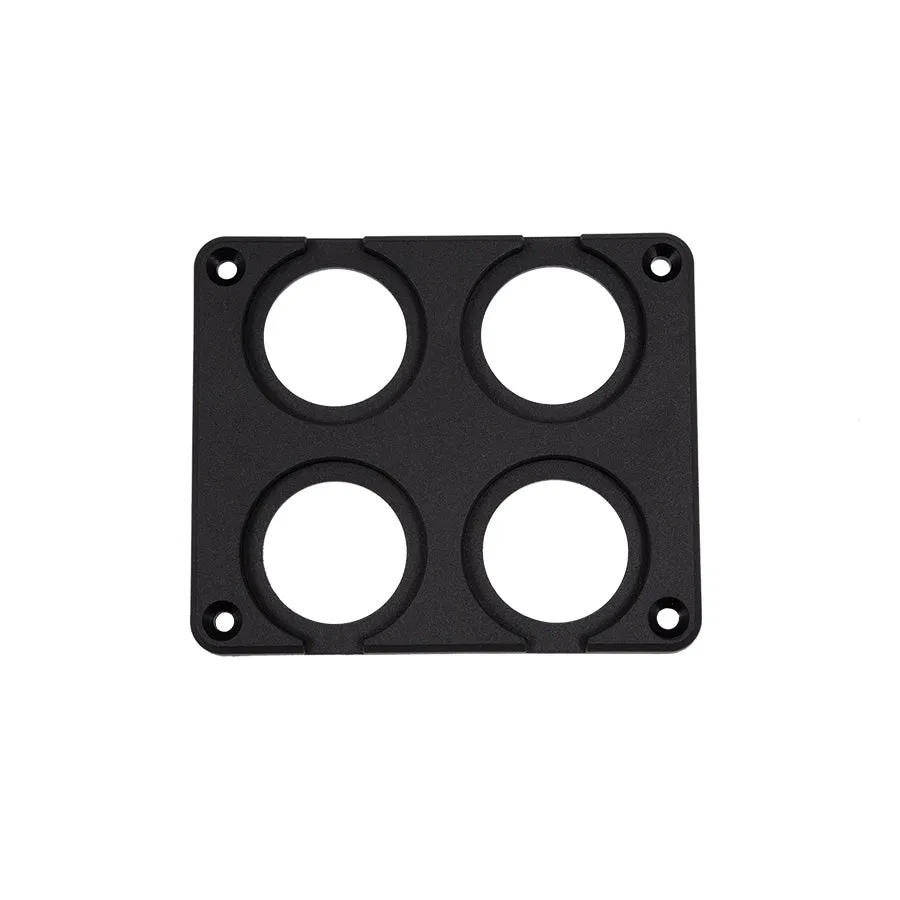 Equipt 29mm Quadruple Flush Mount Plate