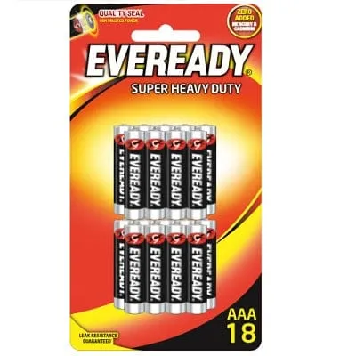 Eveready - Super Heavy Duty M1215 AAA Battery Value Pack