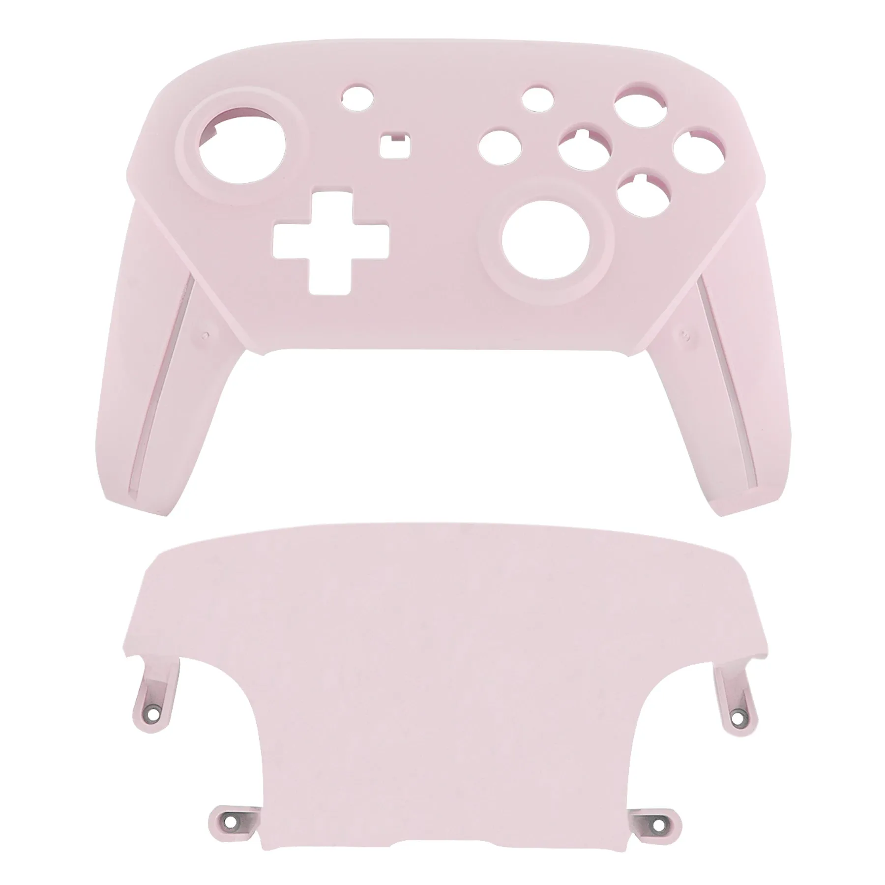 eXtremeRate Cherry Blossoms Pink Faceplate and Backplate for Nintendo Switch Pro Controller, DIY Replacement Shell Housing Case for Nintendo Switch Pro - Controller NOT Included - MRP307