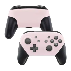 eXtremeRate Cherry Blossoms Pink Faceplate and Backplate for Nintendo Switch Pro Controller, DIY Replacement Shell Housing Case for Nintendo Switch Pro - Controller NOT Included - MRP307