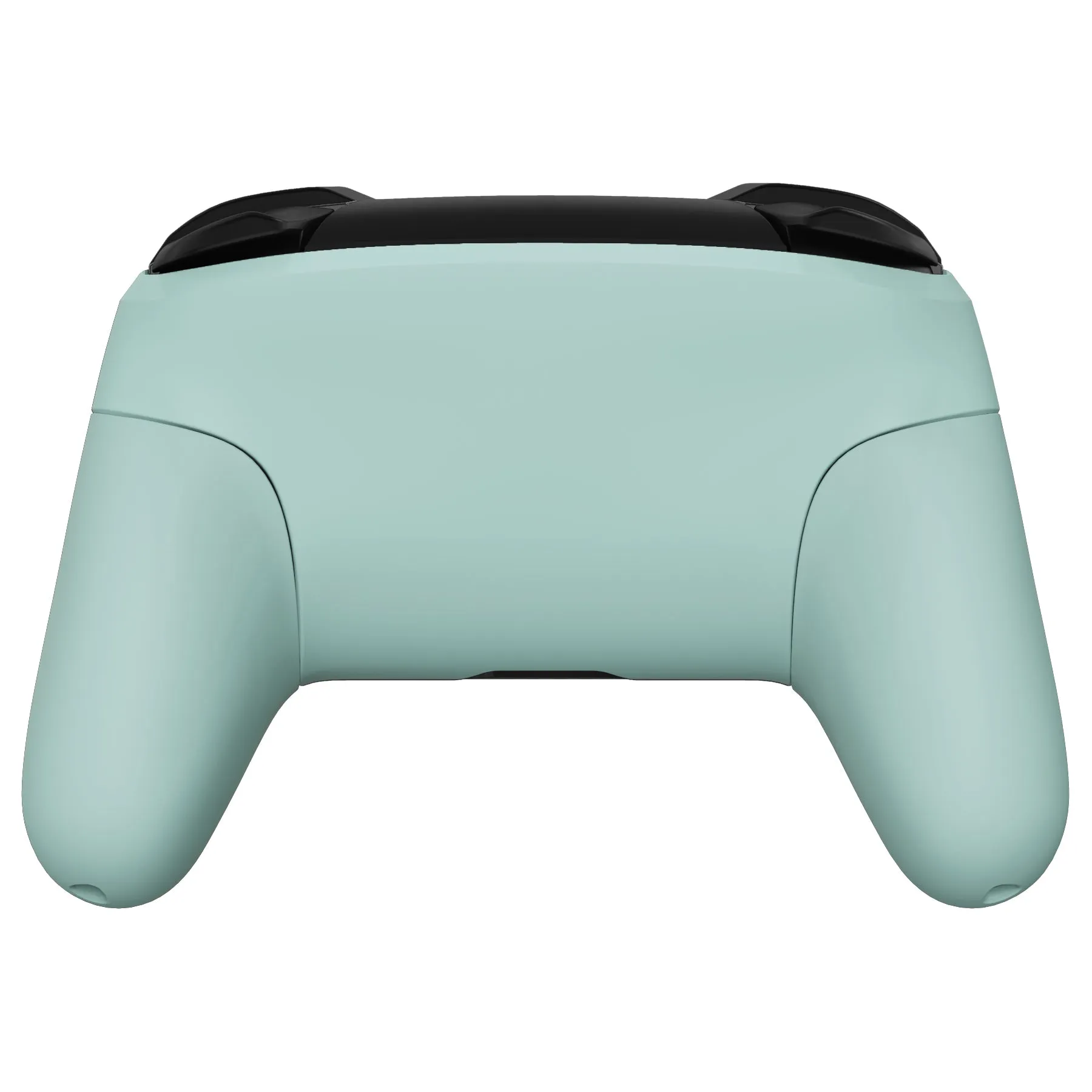 eXtremeRate Light Cyan Faceplate Backplate Handles for NS Switch Pro Controller, DIY Replacement Grip Housing Shell Cover for NS Switch Pro - Controller NOT Included - FRP327