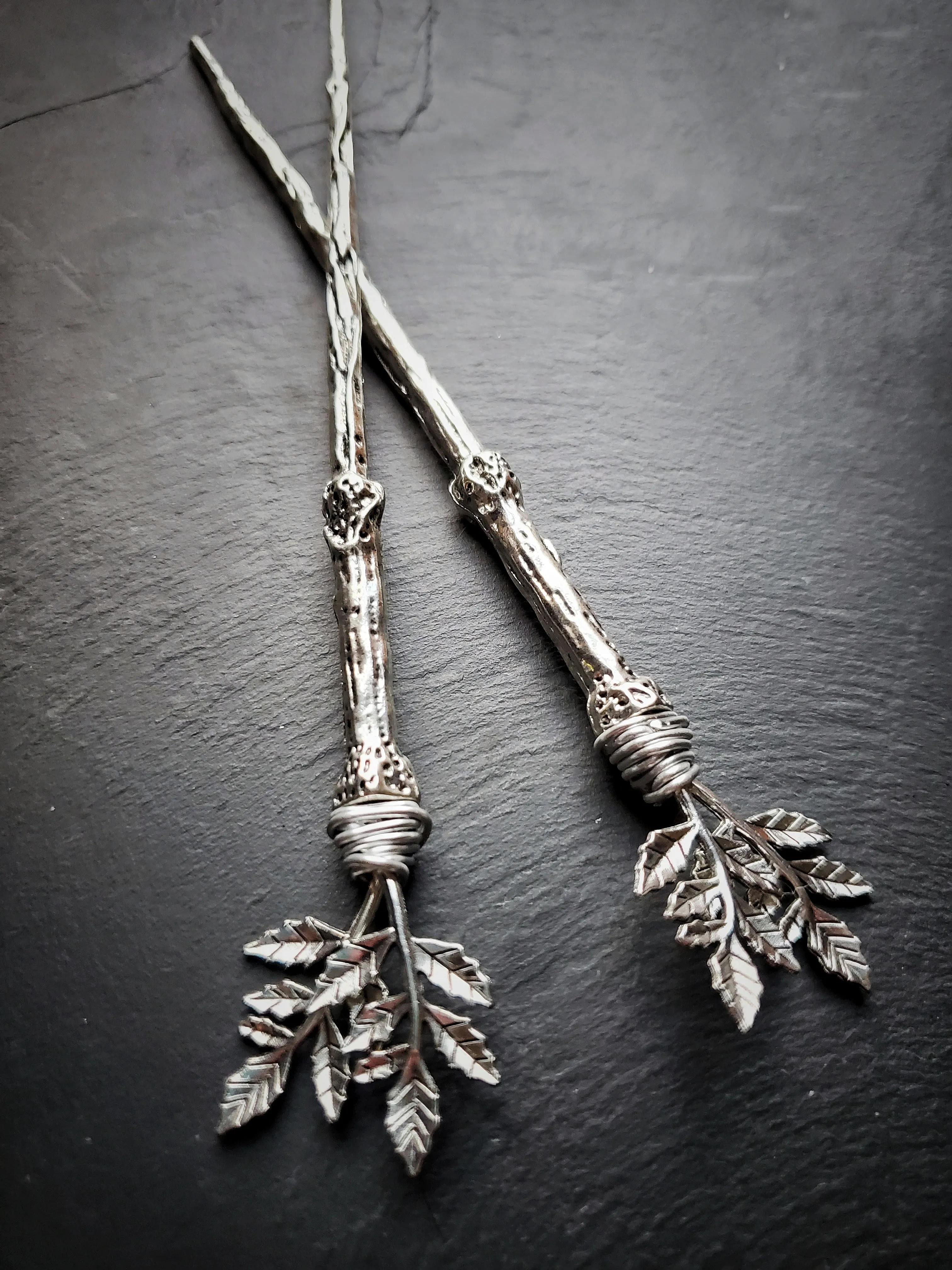 Falling Leaves Hair Sticks Autumn Hair Jewelry