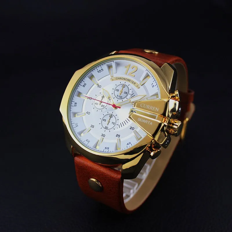 Fashion Watches Super Man Luxury Brand CURREN Watches Men's Watch Retro Quartz Relogio Masculion For Gift