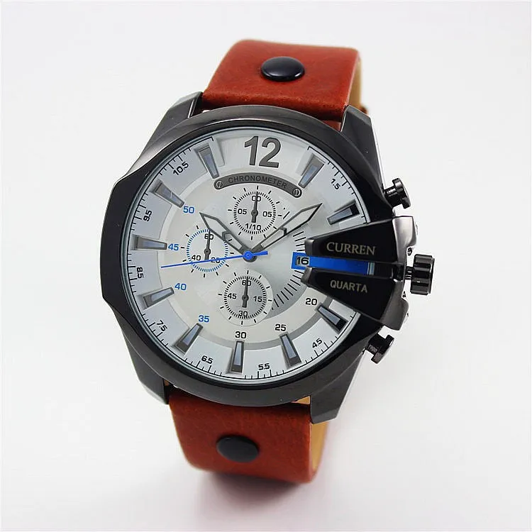 Fashion Watches Super Man Luxury Brand CURREN Watches Men's Watch Retro Quartz Relogio Masculion For Gift